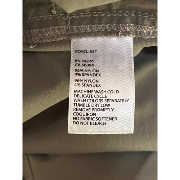 Royal Robbins Women's Size 12 Sage Green Unlined Casual Hiking Skirt Waist 34" - Picture 7 of 7